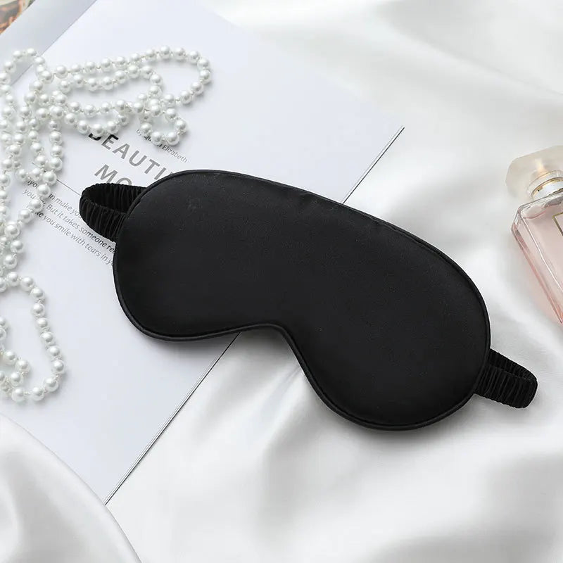 Silk Sleep Eye Mask Double-Sided Light Blocking Mask