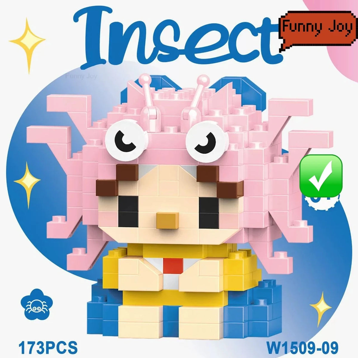 Insect Building Blocks – 3D Animal Model Set