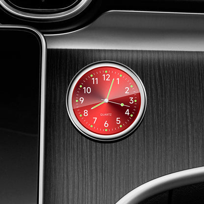 Mini Car Clock – Luminous Quartz Dashboard & Air Vent Clock