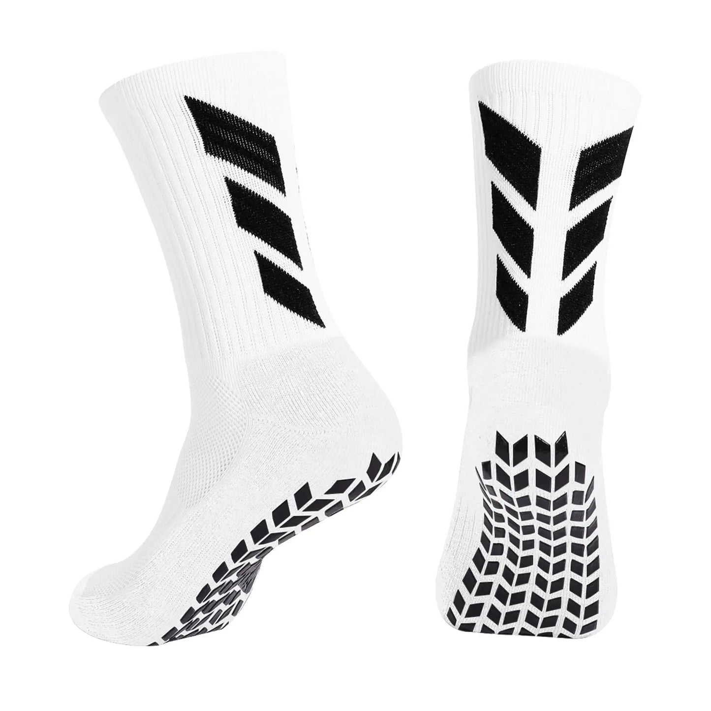 Anti Slip Football Socks Knee High Grip Sports Socks