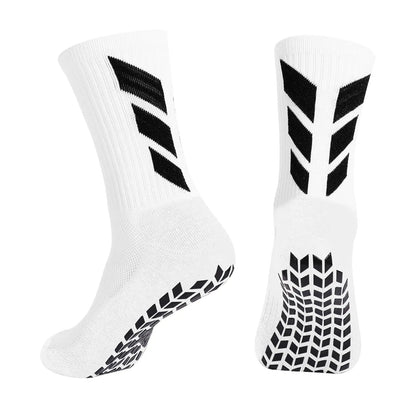 Anti Slip Football Socks Knee High Grip Sports Socks