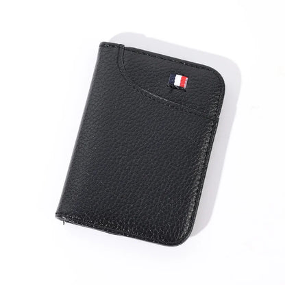 Slim Card Wallet PU Leather Mini Credit Card Holder