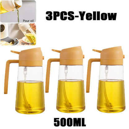 Oil Spray Bottle Olive Oil Sprayer for Cooking & BBQ