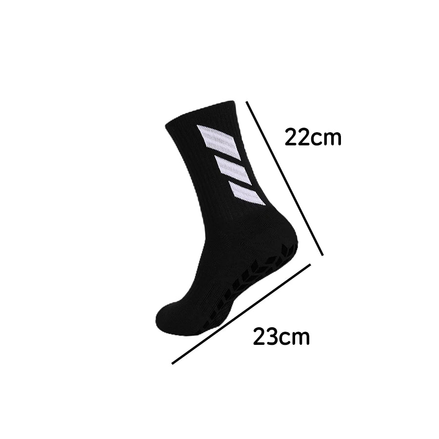 Anti Slip Football Socks Knee High Grip Sports Socks