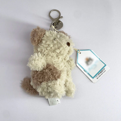 Cute Plush Keychain Soft Animal Bag Charm Pendant