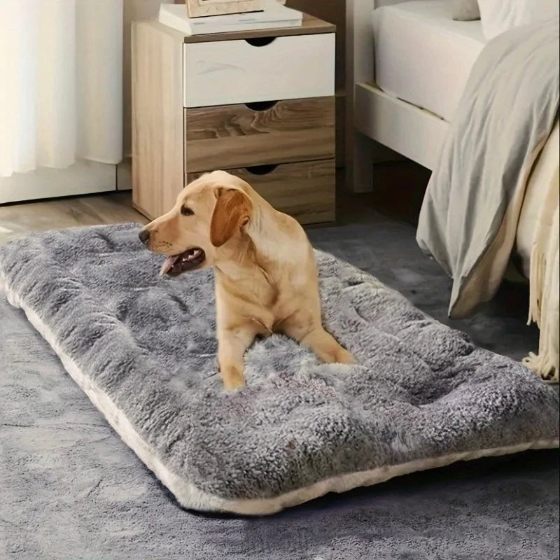Large Dog Bed – Plush Sofa Mat for Crate & Home