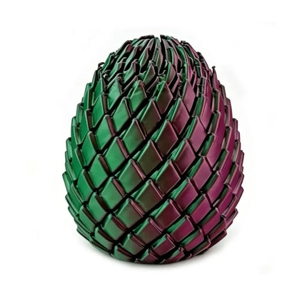 3D Printed Dragon Egg Fidget Toy Twistable Desk Ornament
