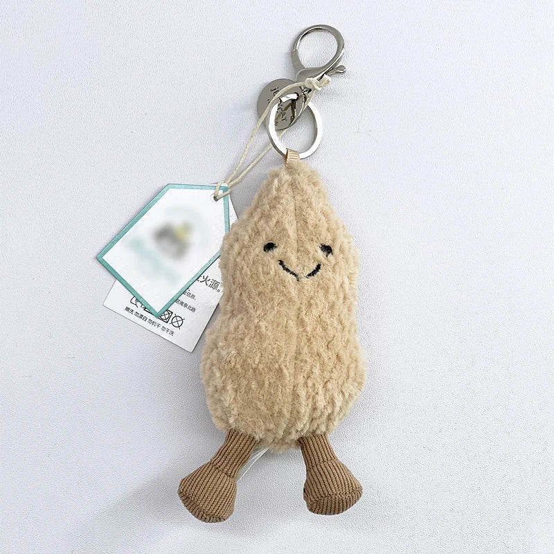Cute Plush Keychain Soft Animal Bag Charm Pendant