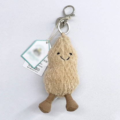 Cute Plush Keychain Soft Animal Bag Charm Pendant