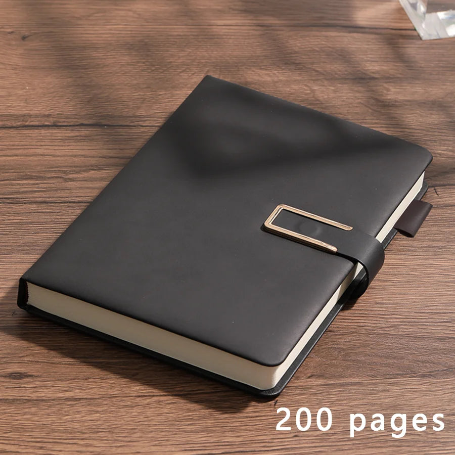 A5 Leather Notebook With Soft Cover