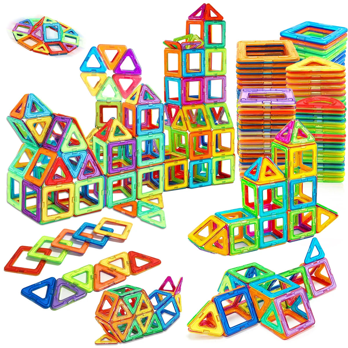Magnetic Building Blocks STEM Educational Construction Toys