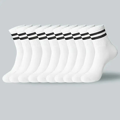 Crew Sports Socks Breathable Sweat Absorbing Athletic Socks