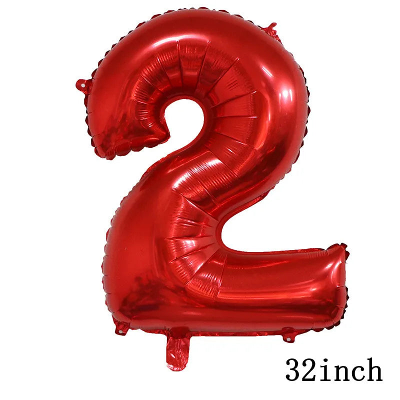 Number Latex Balloons Birthday Party Decoration Supplies