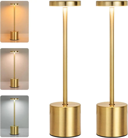 Rechargeable LED Table Lamp Touch Sensor Dimmable Portable Night Light
