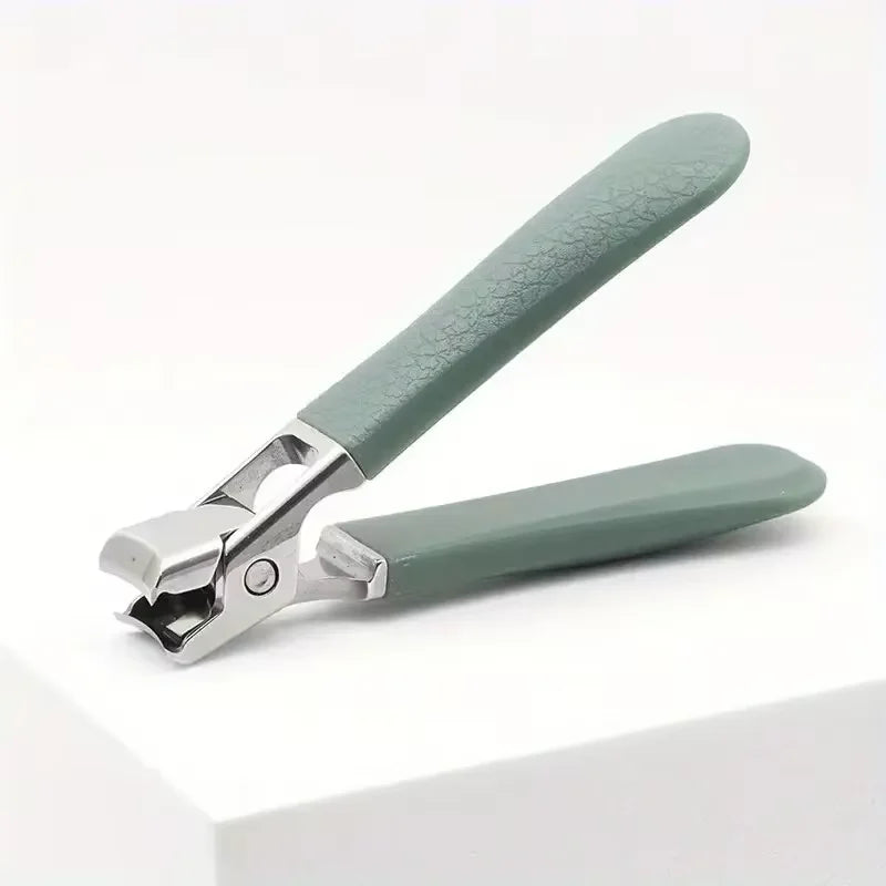 Anti Splash Nail Clippers for Thick Nails Stainless Steel