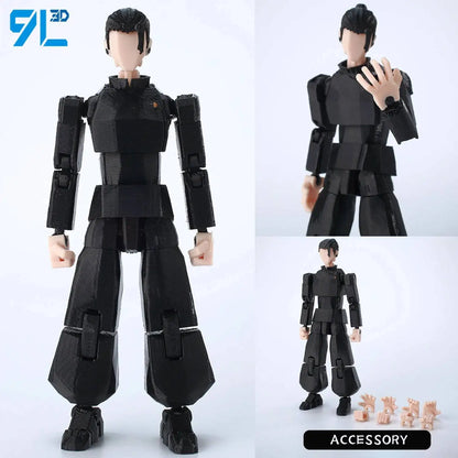 Poseable Anime Figure 3D Multi-Jointed Action Model Toy