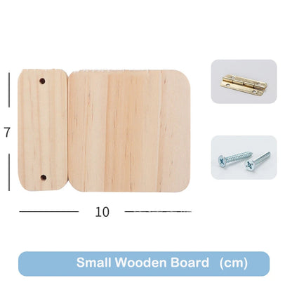 Busy Board Accessories DIY Montessori Wooden Lock Set