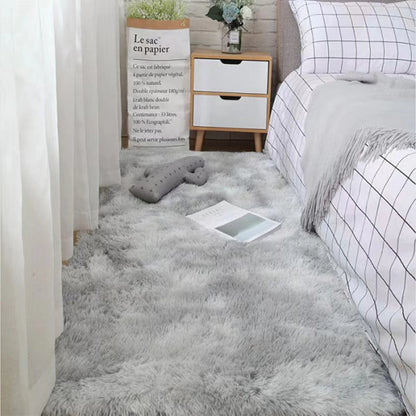 Fluffy Area Rug Soft Shaggy Non Slip Bedroom Carpet