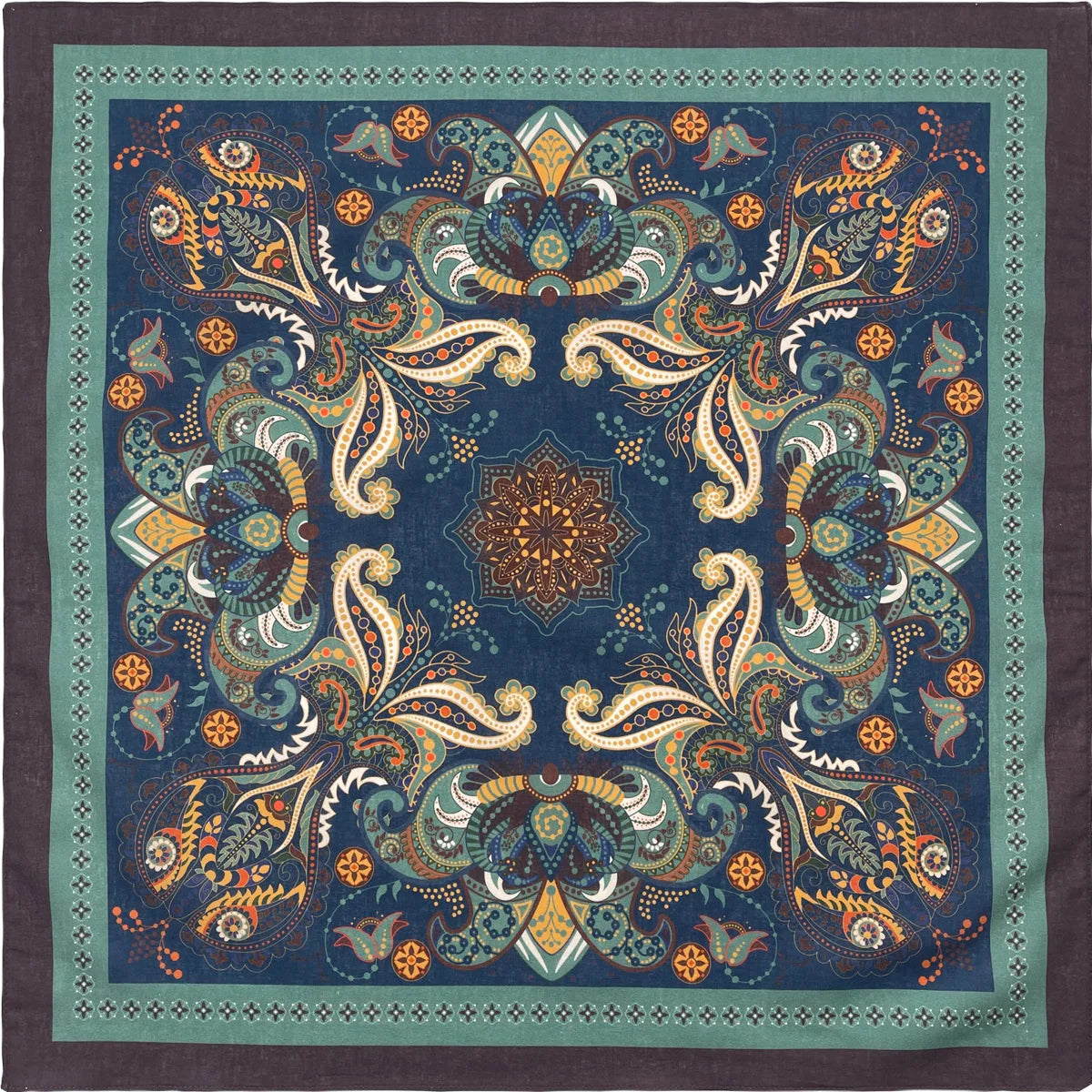 Cotton Bandana Scarf Skull Paisley Hip Hop Headband