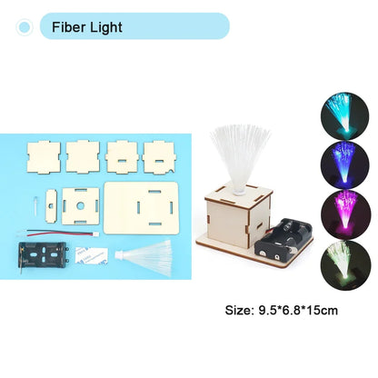 STEM Science Kit DIY Wooden Educational Learning Toy
