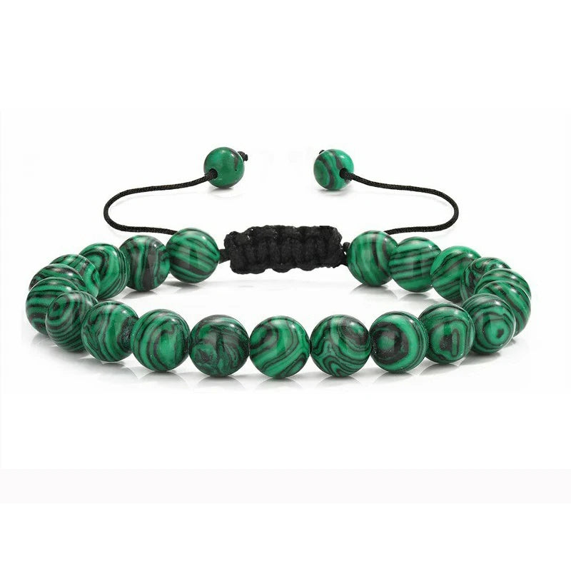 Tiger Eye Bracelet – Handmade Lava Rock Beaded Bracelet