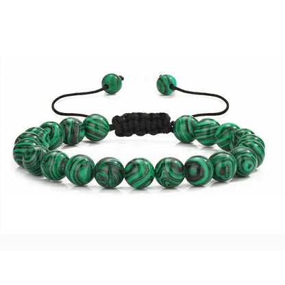 Tiger Eye Bracelet – Handmade Lava Rock Beaded Bracelet