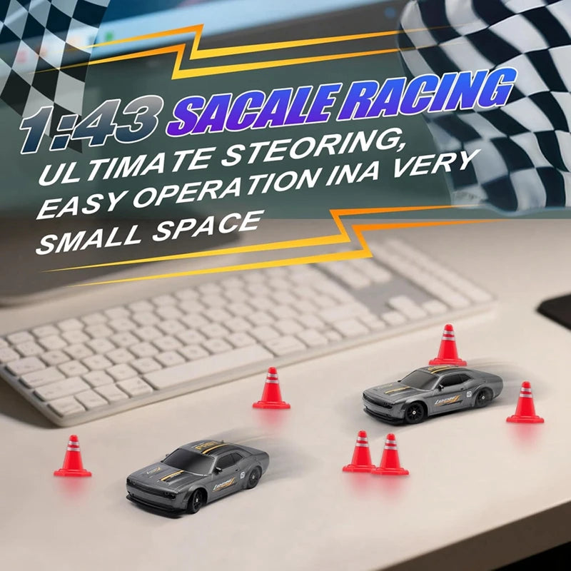 1:64 Mini 4WD Drift RC Car with Remote Control