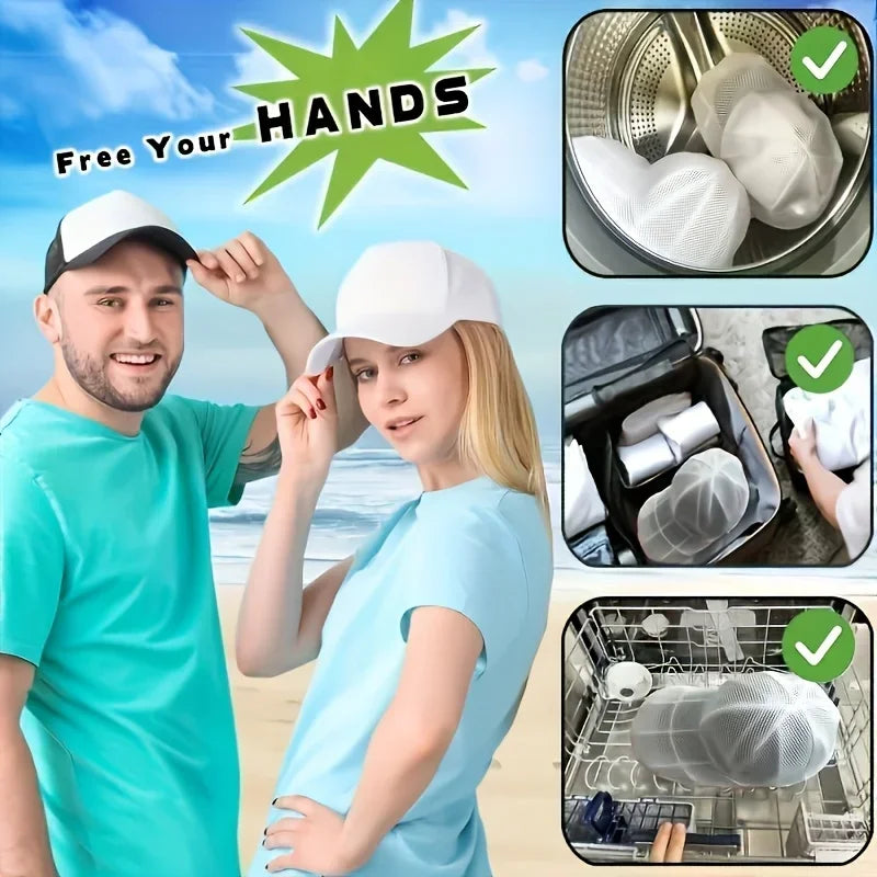 Hat Cleaning Cage for Washing Machine Baseball Cap Washer