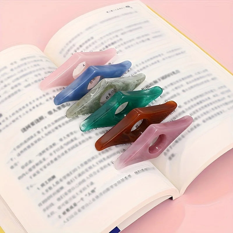 Thumb Book Stand Reading Aid for Comfortable One-Hand Reading