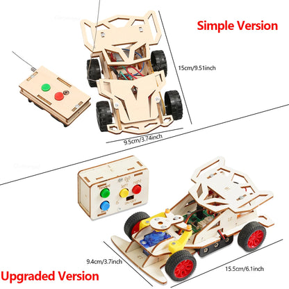 DIY Wooden Remote Control Car Kit