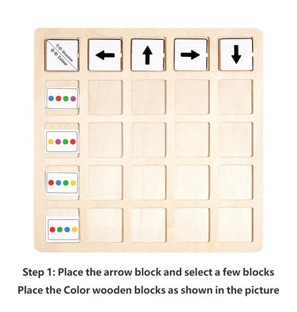 A hands-on educational game designed for logical thinking, color recognition, and interactive play.