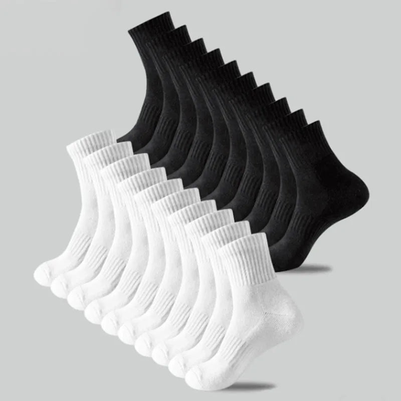 Crew Sports Socks Breathable Sweat Absorbing Athletic Socks