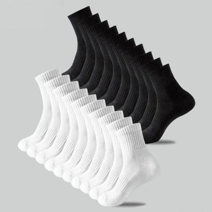 Crew Sports Socks Breathable Sweat Absorbing Athletic Socks