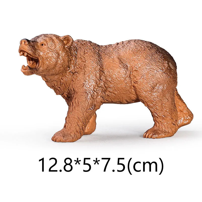 Wild Animal Figurines Set Realistic Zoo Figures for Kids Toy