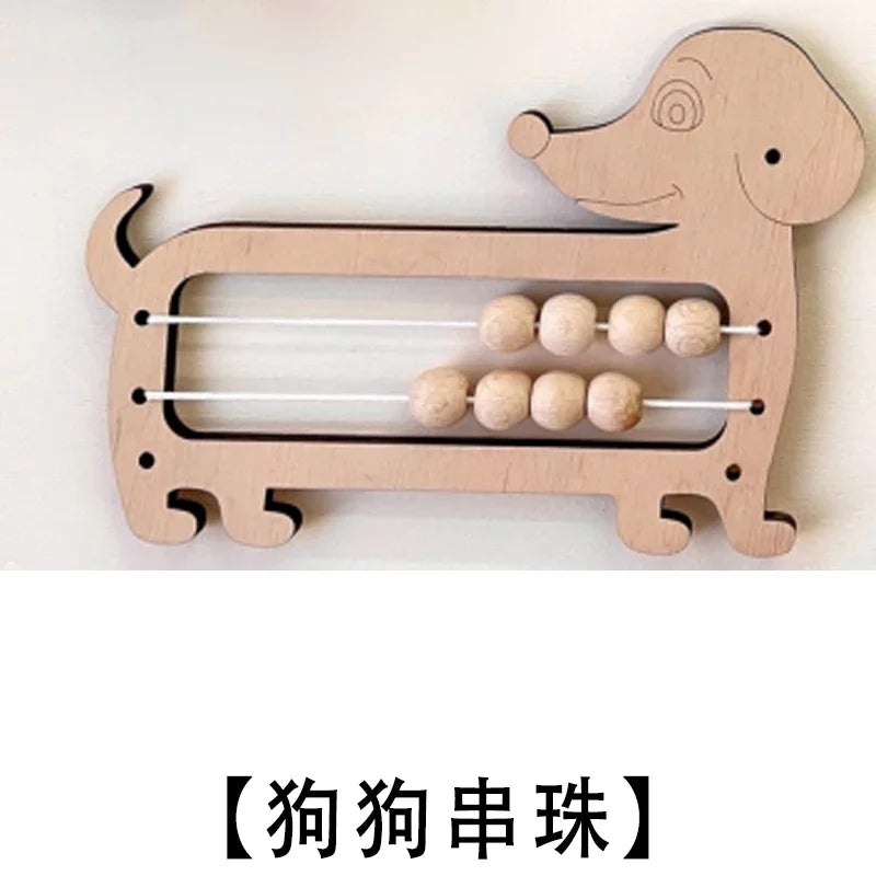 Montessori Busy Board – Wooden Sensory Learning Toy for Kids