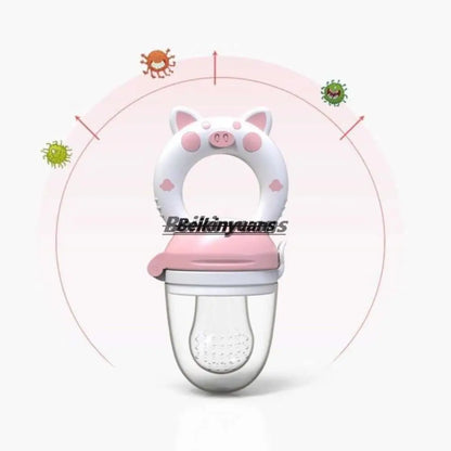 Baby Fruit Feeder Pacifier Silicone Teething Feeder