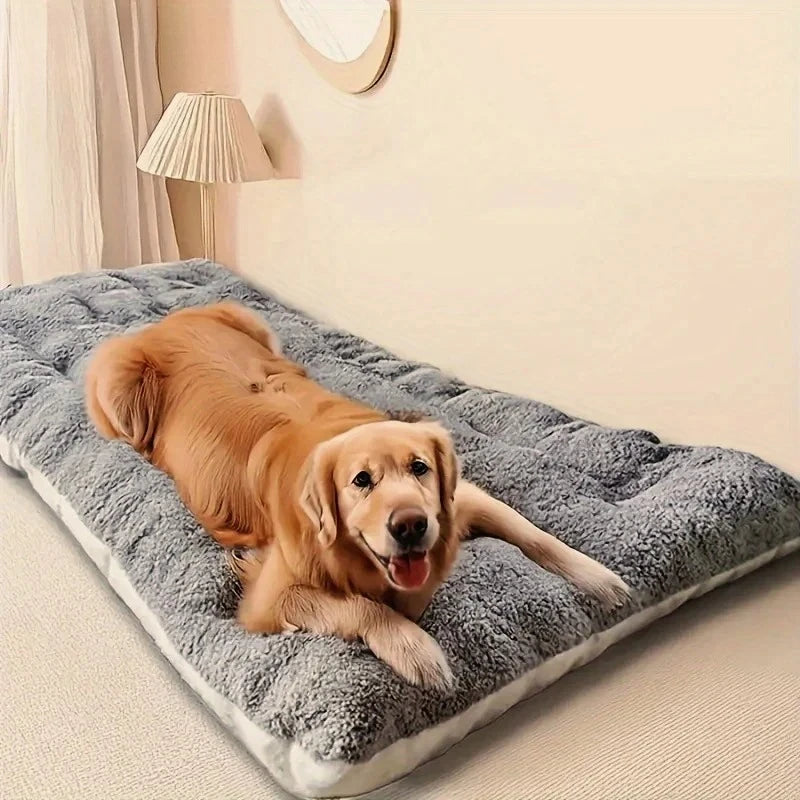 Large Dog Bed – Plush Sofa Mat for Crate & Home