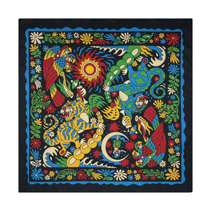Cotton Bandana Scarf Skull Paisley Hip Hop Headband