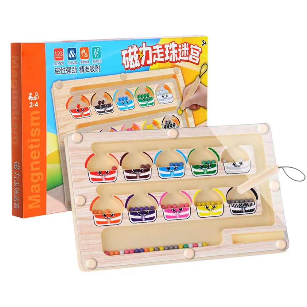 A hands-on activity board designed for learning, focus, and fine motor practice.