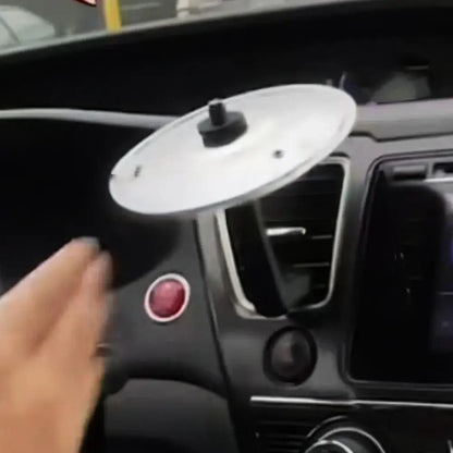 Mini Car Drum Cymbal Vent Decoration Musical Car Interior Accessory