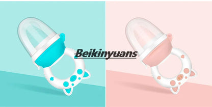 Baby Fruit Feeder Pacifier Silicone Teething Feeder