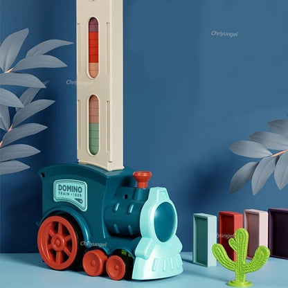 Train for Kids Automatic Electric Domino Set