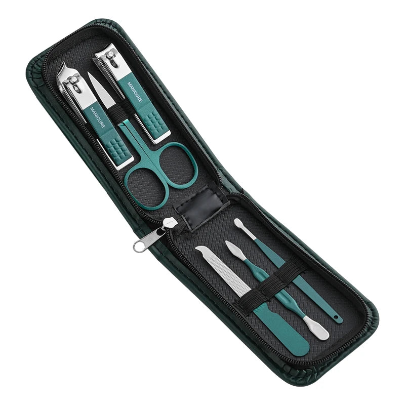 Nail Clippers Set 6 Piece Stainless Steel Manicure Kit