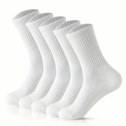 Crew Sports Socks Breathable Sweat Absorbing Athletic Socks