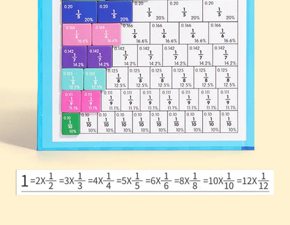 Magnetic Fraction Learning Book for Kids