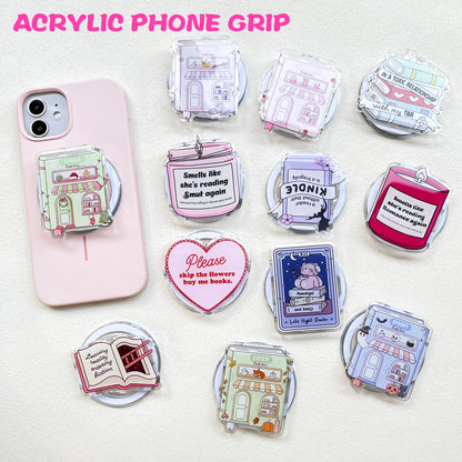 Cute Acrylic Magnetic Phone Grip Stand