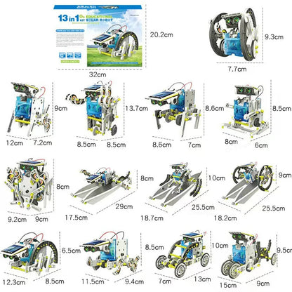 12-in-1 STEM Robot Building Kit – DIY Robotics & Engineering Set