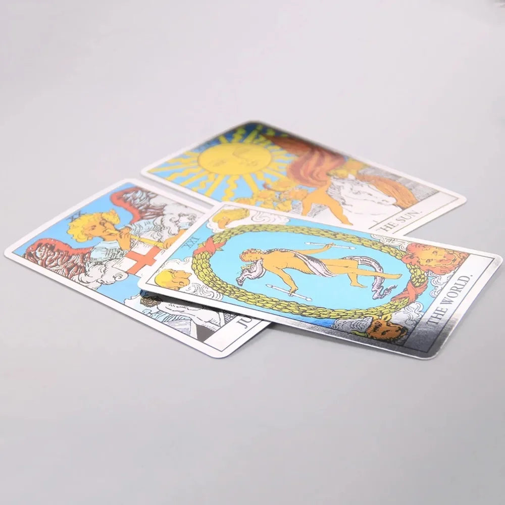 Tarot Card Deck for Beginners – Rainbow Holographic