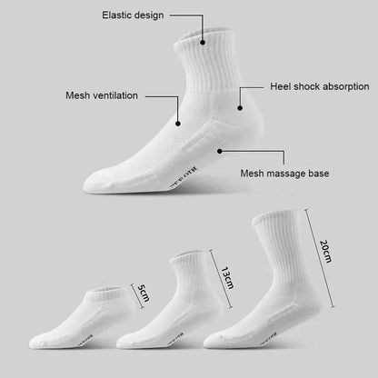 Basketball Sports Socks Cotton Terry Bottom Winter Socks
