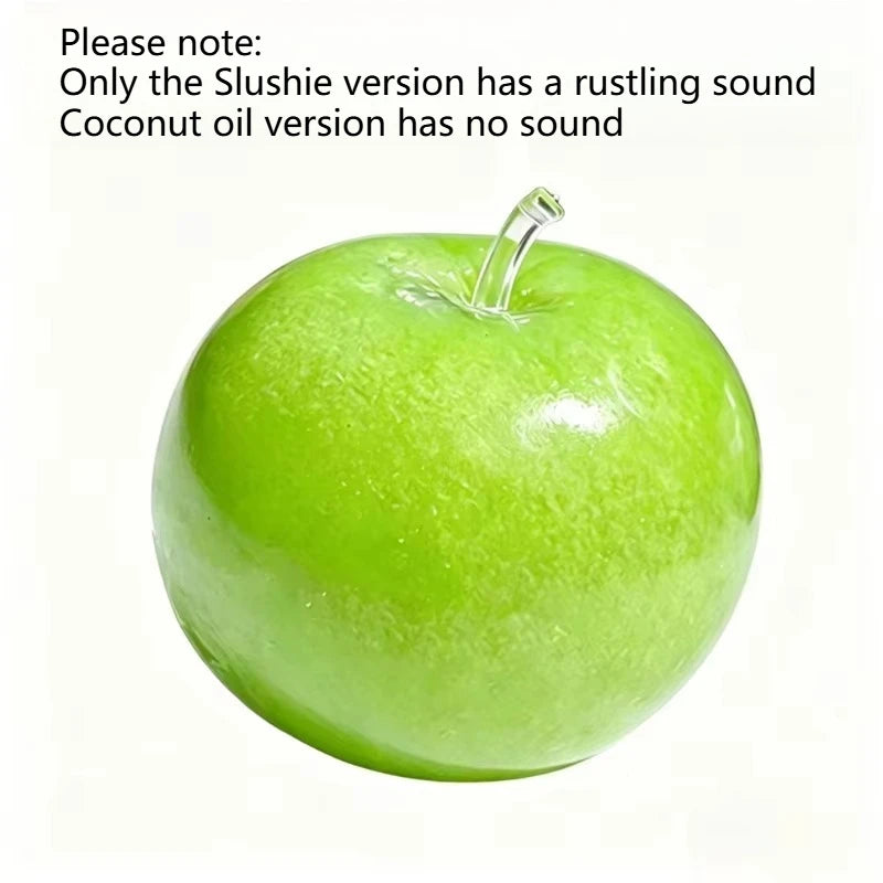 Green Apple Slushie Squishy Fidget Toy Slow Rising Sensory Toy